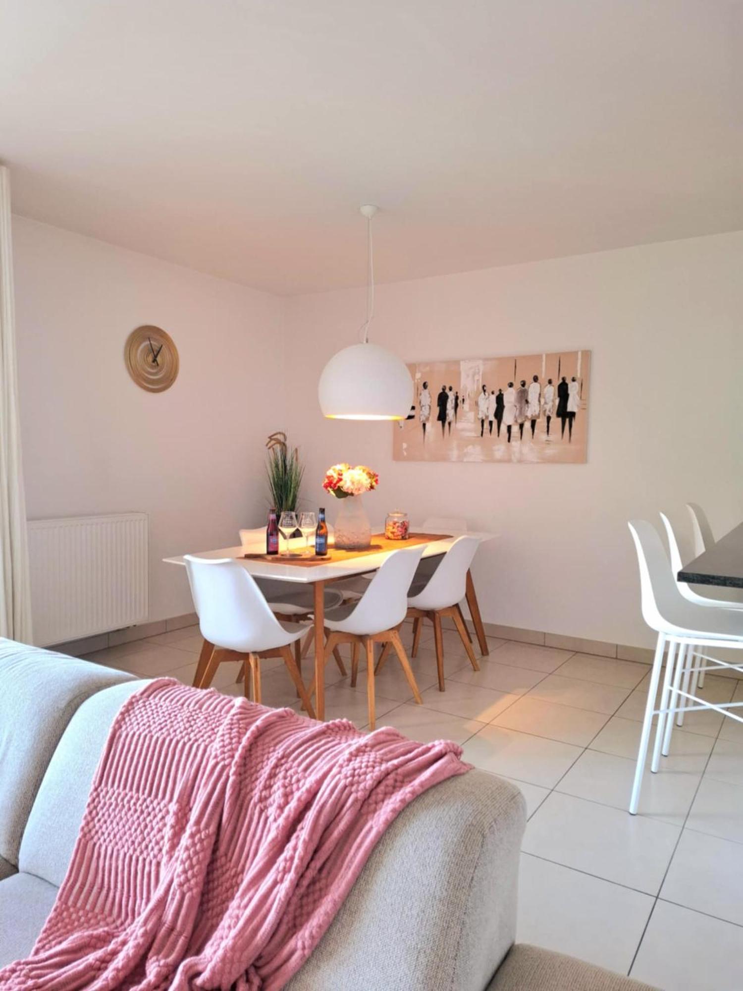 Duplex Villa Capricia Appartement Met Zwembad Nieuwpoort Jachthaven Eksteriør billede