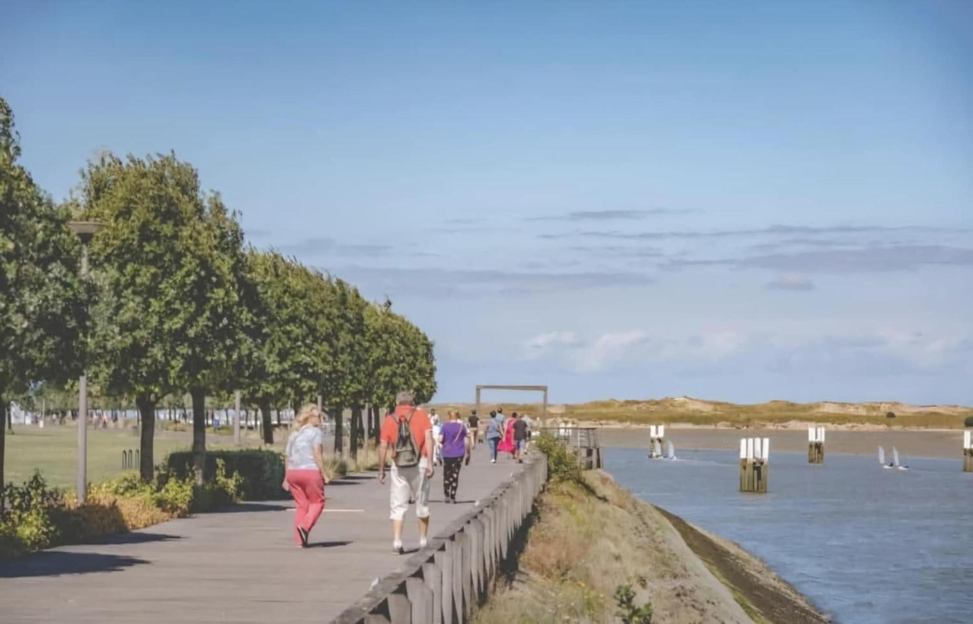 Duplex Villa Capricia Appartement Met Zwembad Nieuwpoort Jachthaven Eksteriør billede