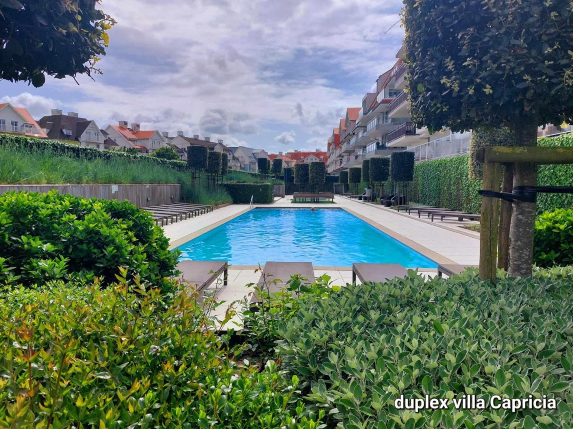 Duplex Villa Capricia Appartement Met Zwembad Nieuwpoort Jachthaven Eksteriør billede